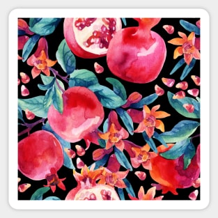 Pomegranate texture Sticker